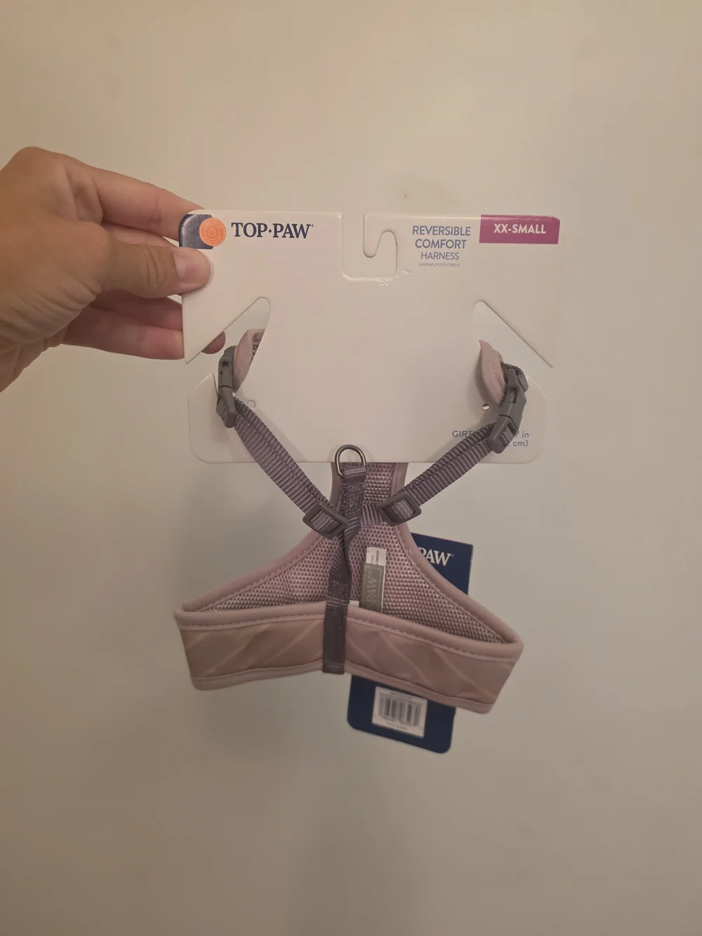 Top Paw Reversible Comfort Dog Harness - Purple
